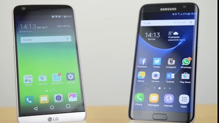 LG G5 vs Samsung Galaxy S7 - Speed Test