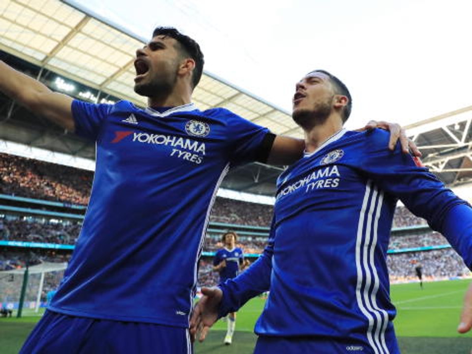 Costa, Hazard and Fabregas perform for Conte - Mendieta