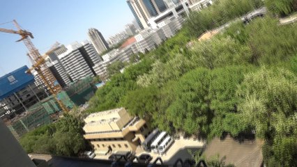 Aruna & Hari Sharma Welcome Kiss at Rosedale Hotel & Suites Beijing China April 26, 2017