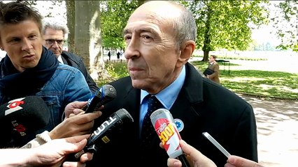 Gérard Collomb après la victoire d'Emmanuel Macron