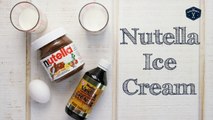 Nutella Ice Cream Recipe