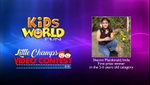 Sharon Macdonald, India - 1st Prize Winner of the Kids World Fun Video Contest (5-6 year category)