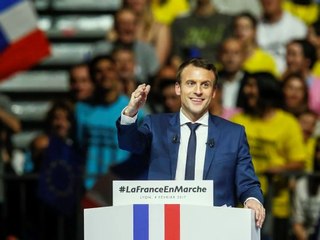 Emmanuel Macron is the President of the Republic F