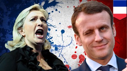 French election 2017: Emmanuel Macron destroys Marie Le Pen to become youngest president ever