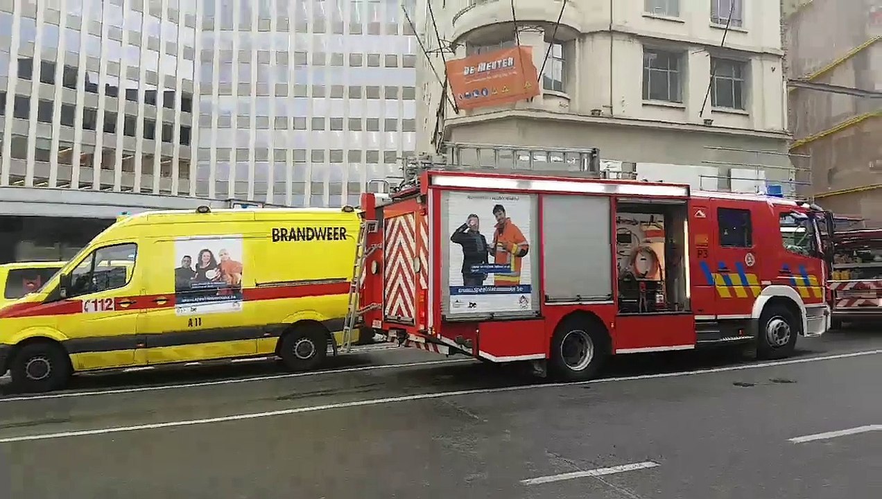 Un plafond s'est effondré chaussée d'Ixelles