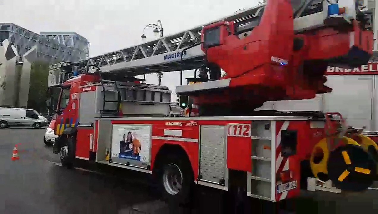 Un plafond s'est effondré chaussée d'Ixelles