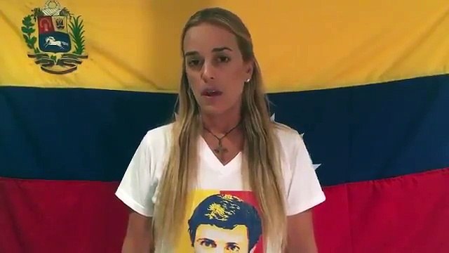Las palabras de Lilian tintori tras haber visitado a su esposo en la carcel Leopoldo lopez