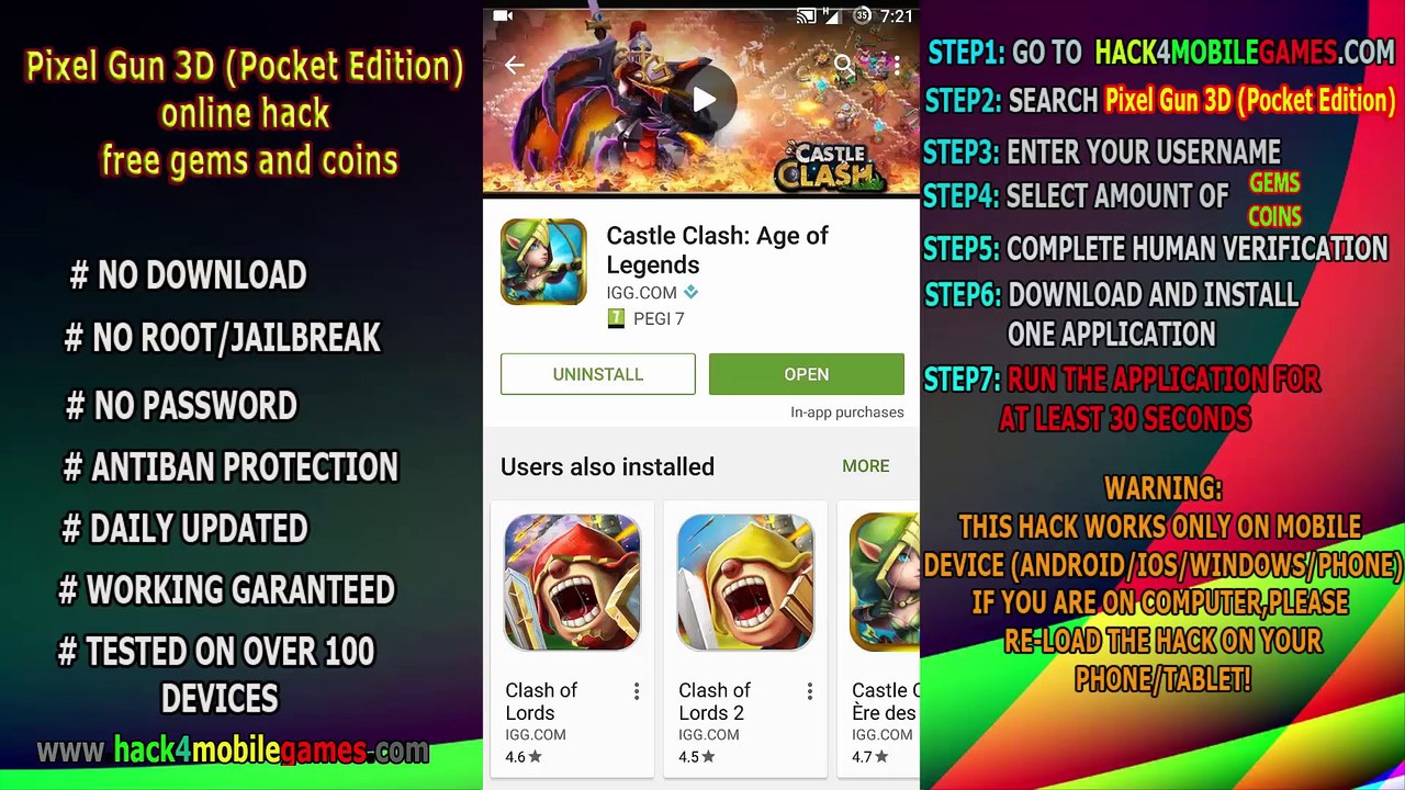 Pixel Gun 3D (Pocket Edition) hack apk no root