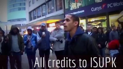 Download Video: Hebrew Israelites silences two Christian street preachers