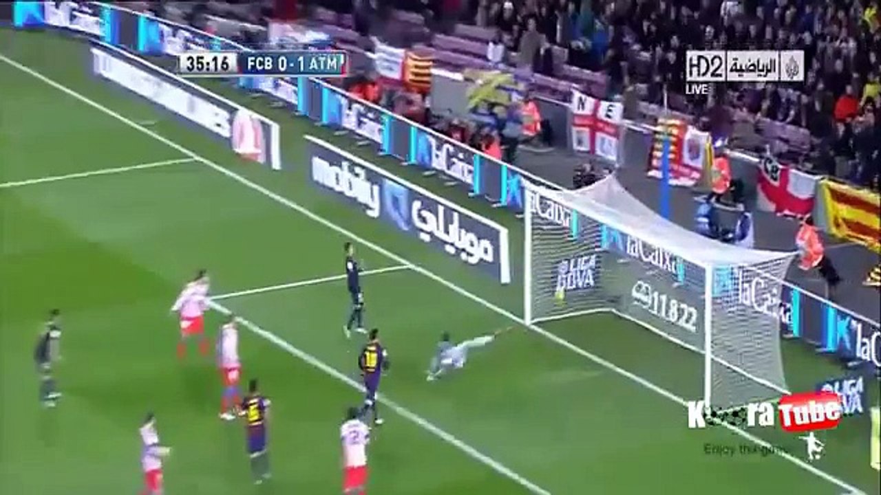 أهداف برشلونة و أتلتيكو مدريد 4-1 عصام الشوالي