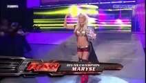 WWE Maryse vs Gail Kim show