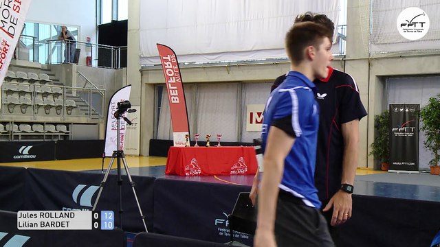 REPLAY - Ch. Fr - Finale Juniors Garçons - Lilan BARDET / Jules ROLLAND