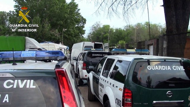 El escurridizo alunicero Guardia Civil desarticula en Madrid una activa organización de aluniceros