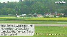 ソーラー飛行機 Zero-Fuel Solar Plane Completes First Test Flight