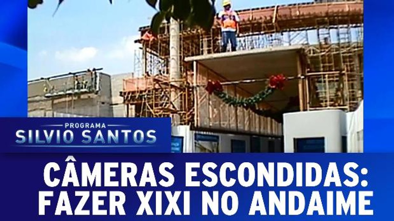 Câmeras Escondidas: Fazer Xixi no Andaime