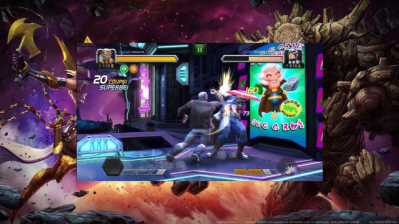 S01E04 - MarvelChampions -  Ouverture de cristaux d'arène : pas de The Punisher