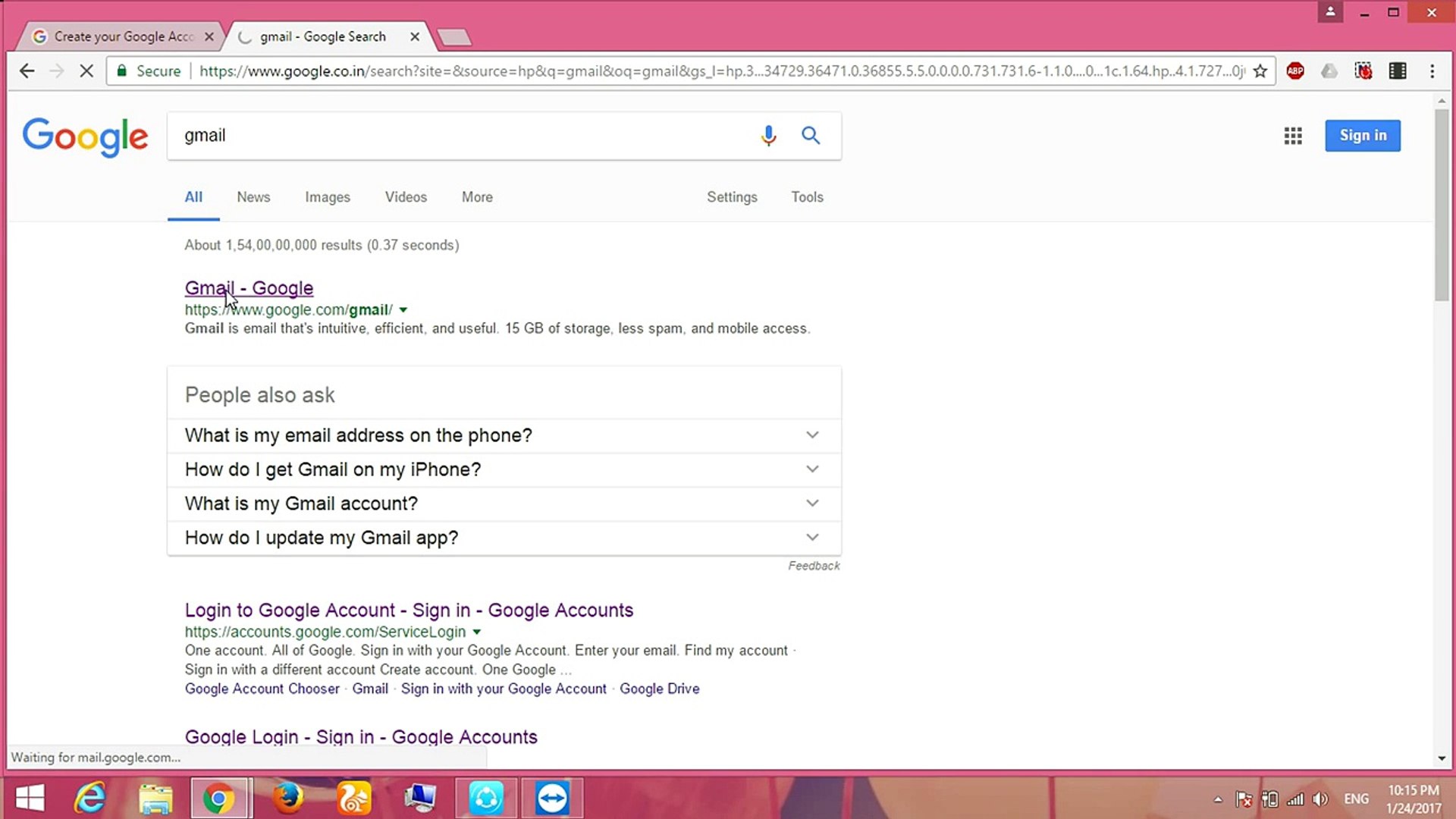 How To Create New Gmail Account In Hindi