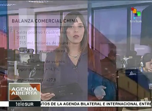 Balanza comercial de China de 715 mm de yuanes en primer cuatrimestre
