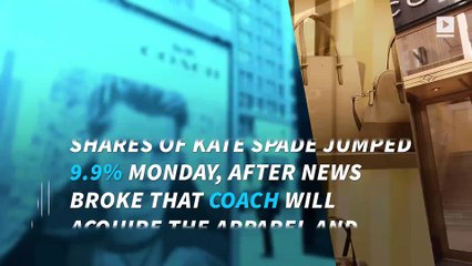 Coach buying Kate Spade in $2.4 billion deal
