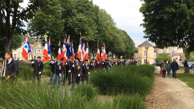 Cérémonie commémorant la fin de la Seconde guerre mondiale