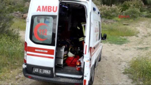 Manisa Otomobil Uçuruma Yuvarlandı: 2 Yaralı