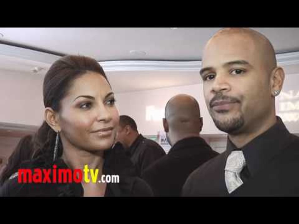 SALLI RICHARDSON Interview at "42nd NAACP Image Awards" Nominees Luncheon