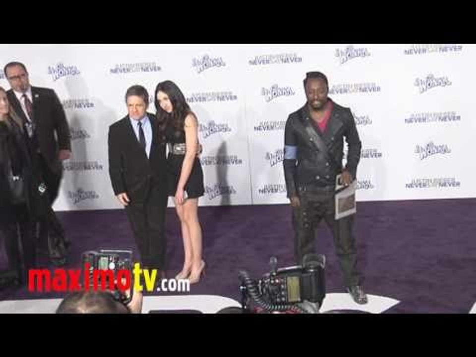 will.i.am BEP at "Never Say Never" Premiere in Los Angeles
