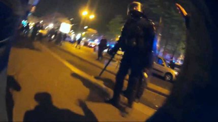 Des policiers très violents envers des jeunes lors de la manifestation de Ménilmontant (Vidéo choc)