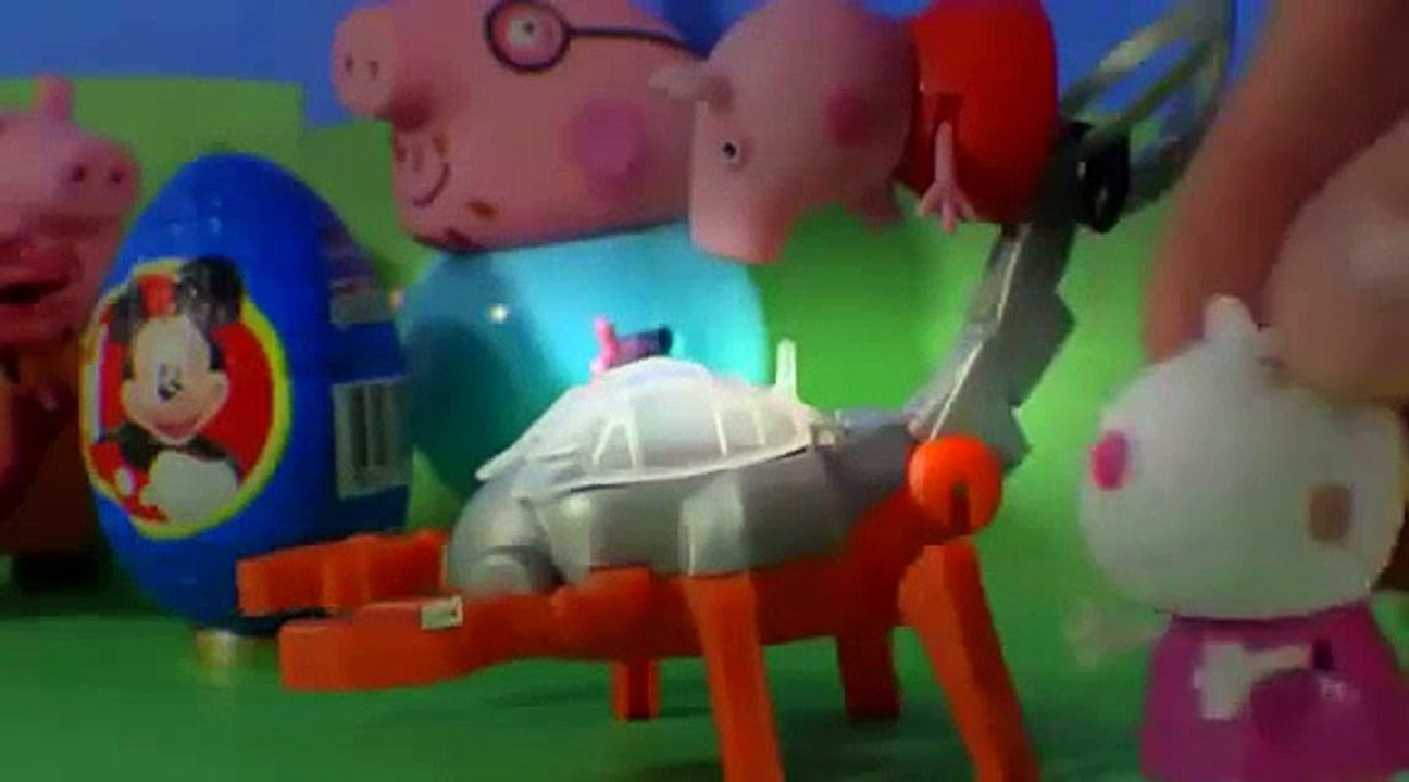 Peppa Pig in italiano e giocattoli sorpresa uova kinder sorpresa disney Egg Compilation!