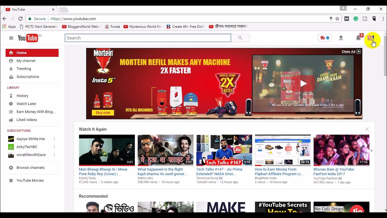 Adsense with Multiple Youtube Channel