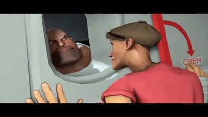 Team Fortress 2: New footage of United Airlines seating crew in action [2017, Colorized]