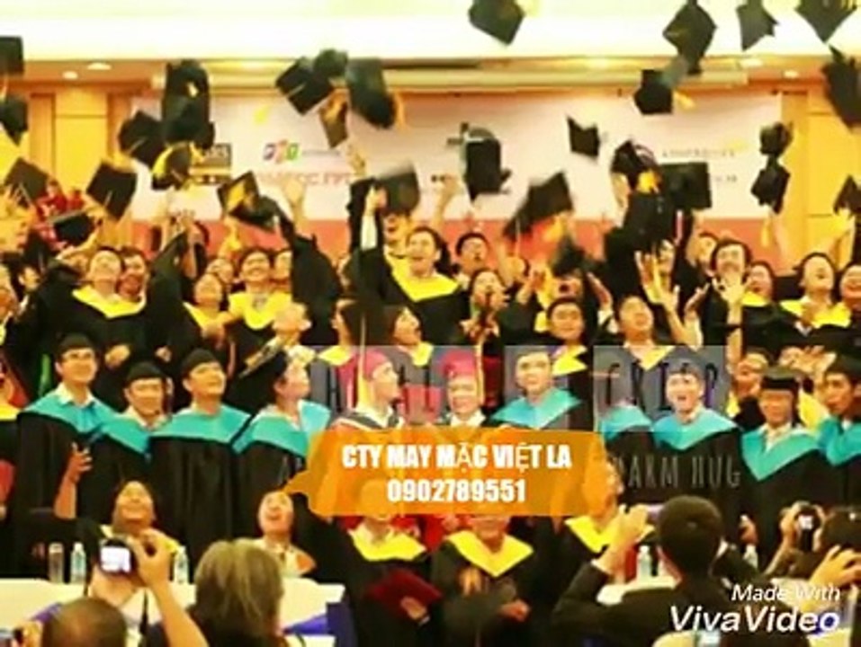 Xưởng may áo lễ phục tốt nghiệp