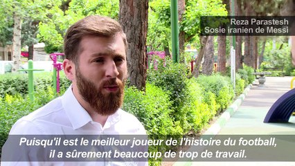 Ressembler à Messi n'est pas de tout repos en Iran
