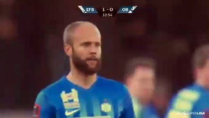 Joan Simun Edmundsson Goal HD - Esbjerg 1-1 Odense 08.05.2017