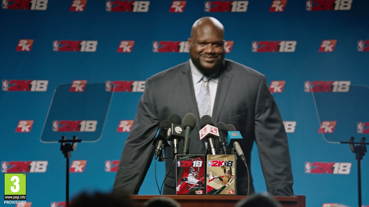 NBA 2K18 -Shaquille O’Neal dans les Legend Edition
