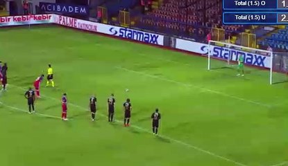 Evgen Seleznev Goal HD - Karabukspor 1-0 Osmanlispor 08.05.2017