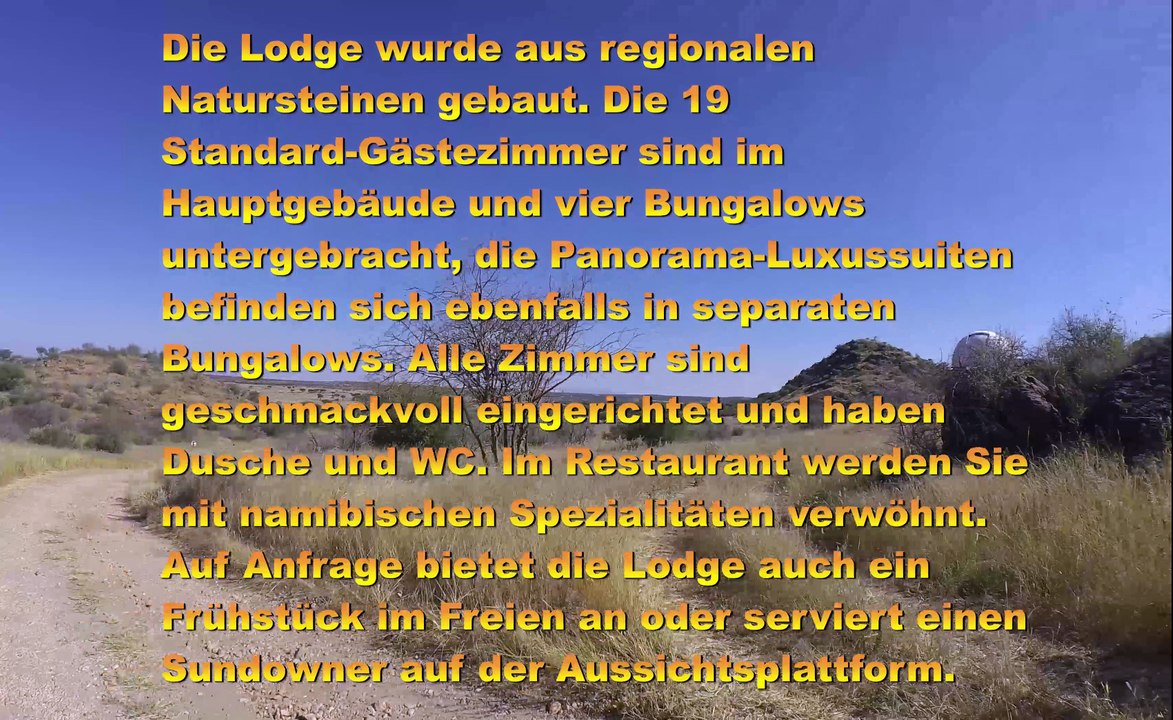 Namibia, Onjala-Lodge