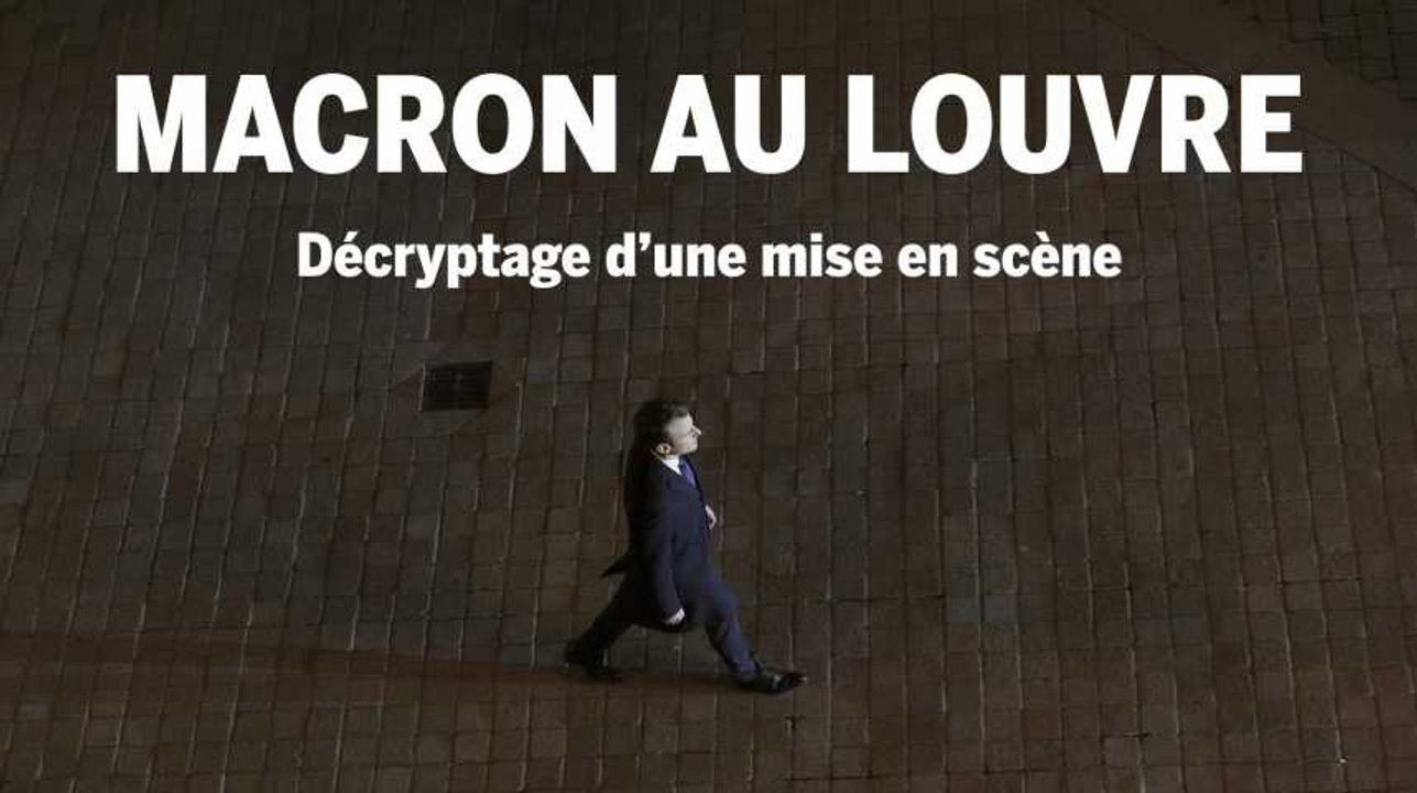 Macron au Louvre : décryptage d’une mise en scène