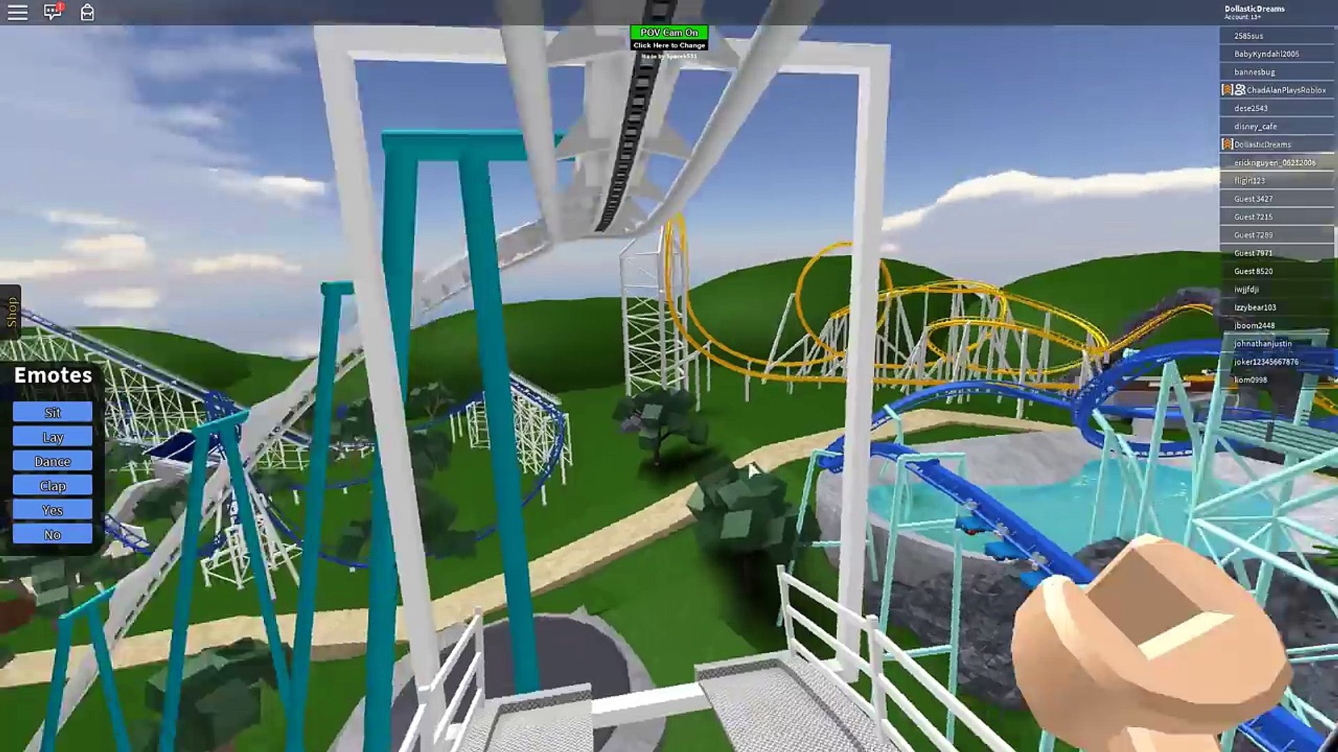 Death By Roller Coasters Roblox Point Amusement Park With - death by roller coasters roblox point amusement park with gamer chad dollastic plays