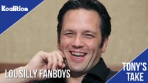 Phil Spencer Calls Out Plastic-Worshiping Fanboys on Twitter | Tony's Take