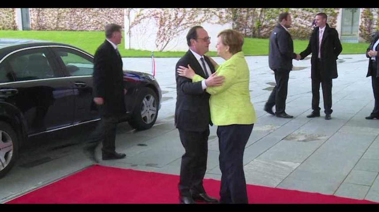 La dernière visite présidentielle de François Hollande à Berlin