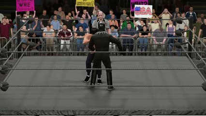 WWE 2K17 bruce the dragon lee v black panther
