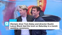 Tom Daley and Dustin Lance Black tie the knot!