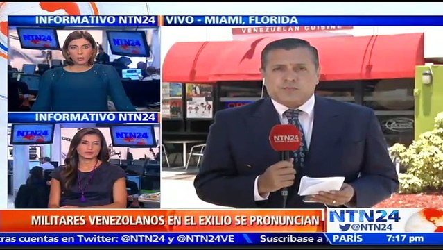 Exmilitares venezolanos en EE. UU. condenan intención de Nicolás Maduro de convocar a una Asamblea Nacional Constituyent