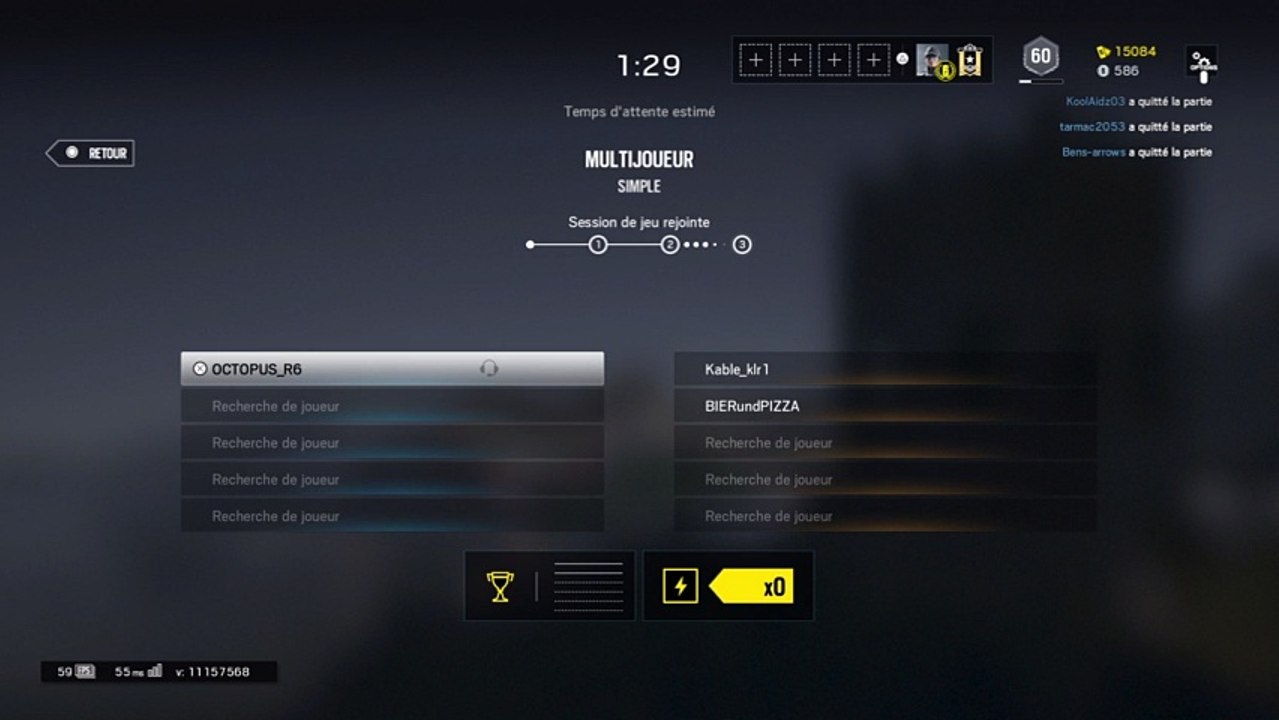 R6s fr rush a plein temps