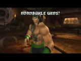 Mortal Kombat Project Hornbuckle MK2 liu kang da roupa verde!