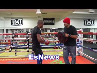 Thomas Dulorme Hits So Hard He Injures His Trainer Rafi Ramos EsNews Boxing
