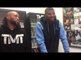 Badou Jack on giving James Degeale Diva Degale Crown - esnews boxing