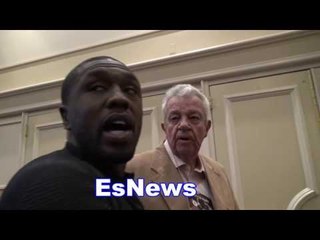 andre berto on rios vs ortiz asked about fighting bradley - esnews boxing