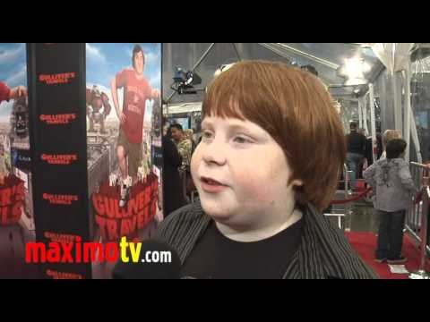 Tucker Albrizzi (Big Time Rush) Interview at Gulliver's Travels Premiere